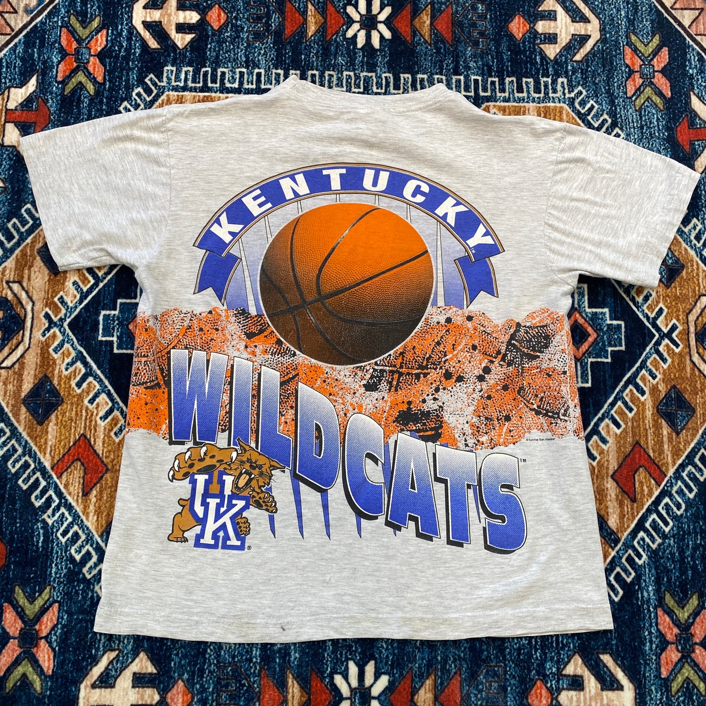 90s University of Kentucky Wildcats AOP tee