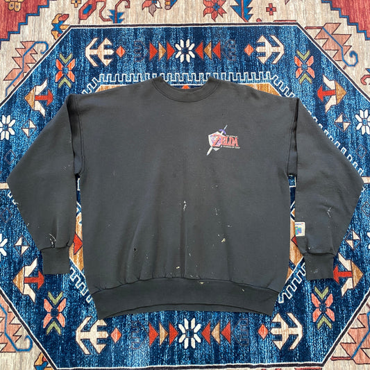 90s Zelda Ocarina of Time promo crewneck